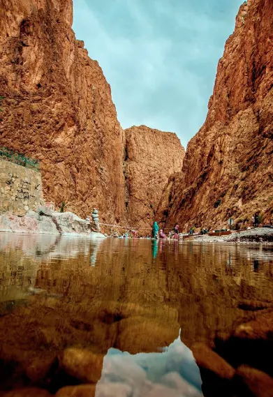 Gorges du Todra au Maroc